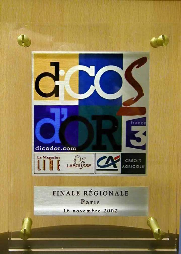 Gravure artistique sur trophées Île-de-France