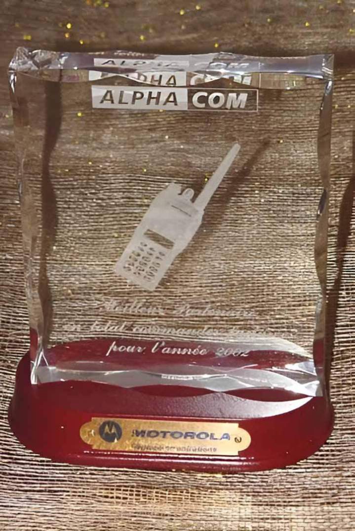 Gravure sur trophées sur mesure Île-de-France