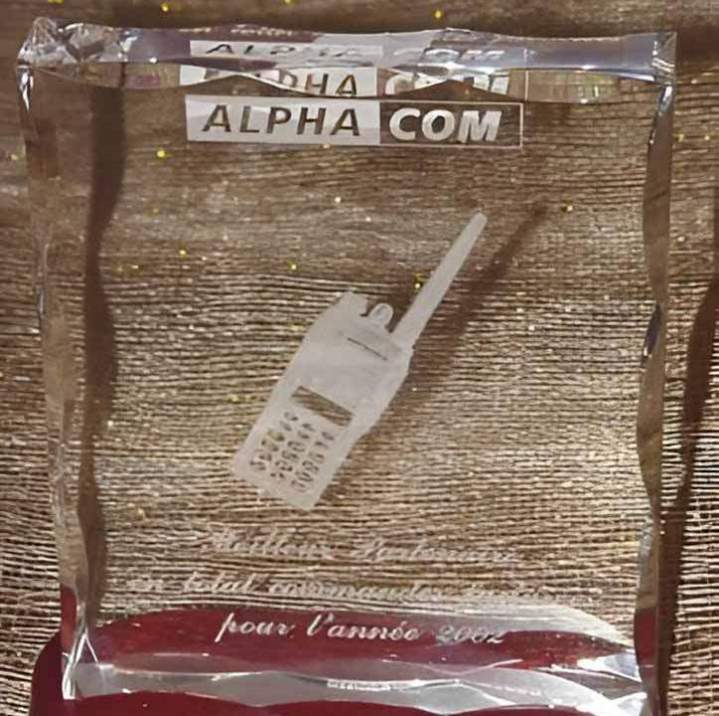 Gravure sur trophées Île-de-France