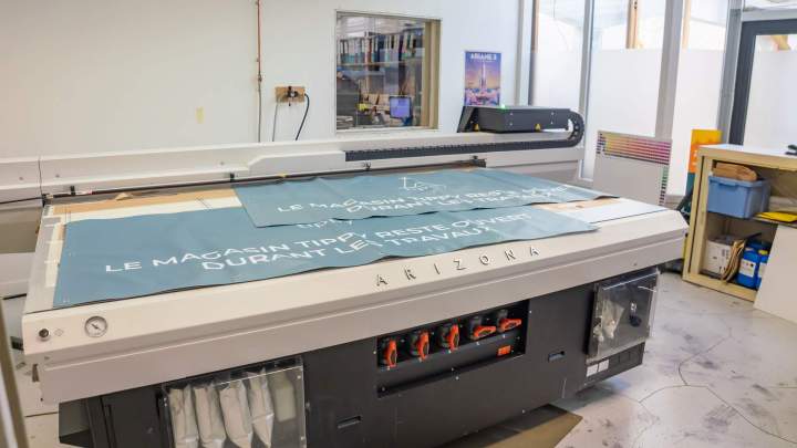 Machine d’impression grand format Île-de-France
