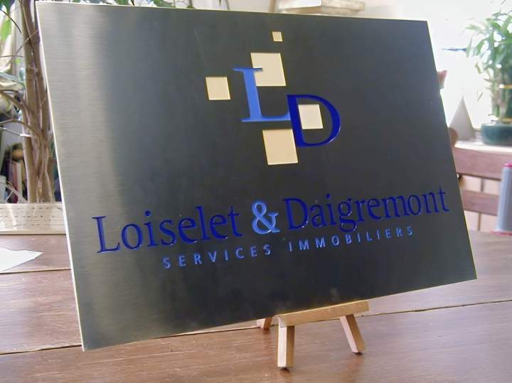 Gravure plaque en laiton Île-de-France